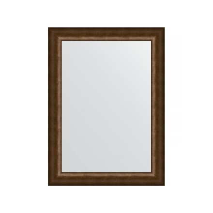 Зеркало в багетной раме Evoform состаренная бронза 66 мм 56х76 см в Казани 