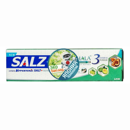 Зубная паста Lion Salz Herbal Triphala с гипертонической солью и трифалой 90 г в Казани 