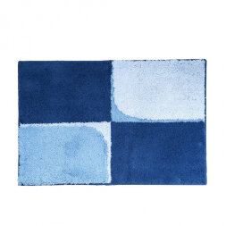 Коврик для ванной Ridder Quad синий 60x90 см