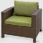 Комплект мебели Obt 9 предметов зелёный в Казани 