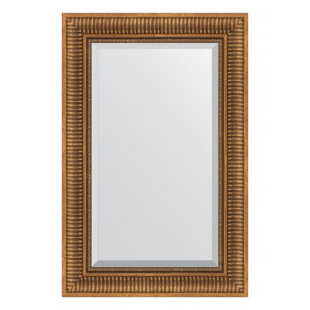 Зеркало с фацетом в багетной раме Evoform бронзовый акведук 93 мм 57х87 см в Казани 